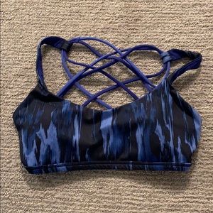 Other - blue size 4 lulu lemon sports bra Other - blue size 4 lulu lemon sports bra